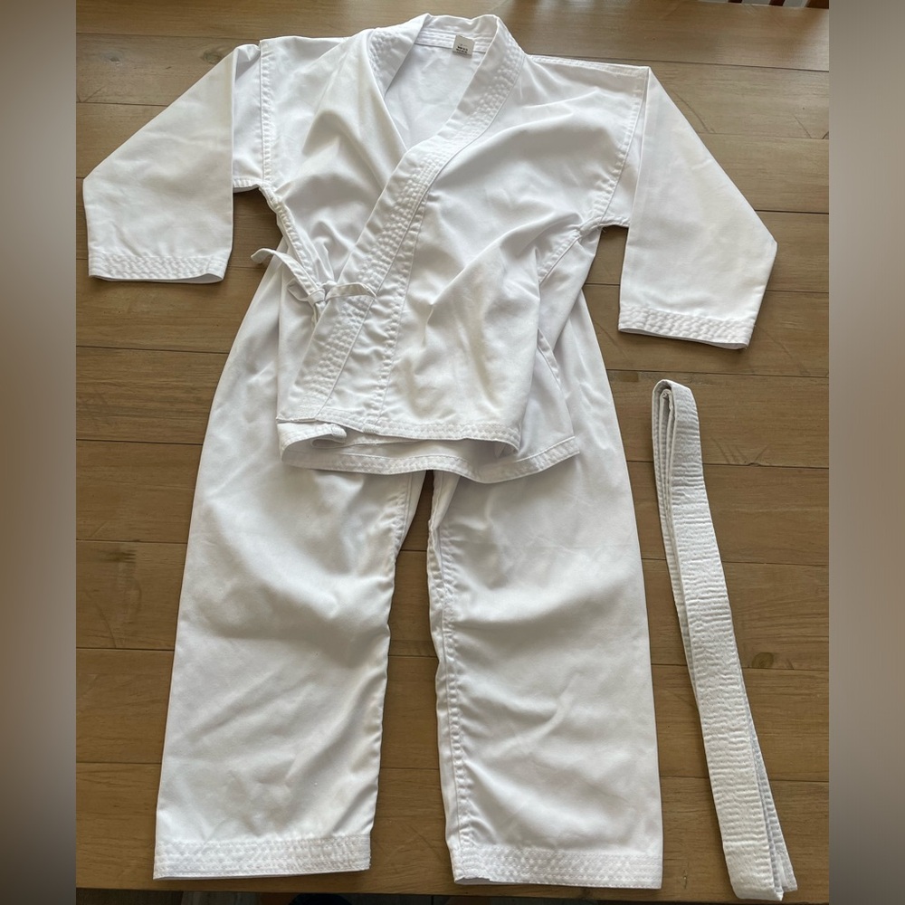 3pc White Karate Gi Uniform